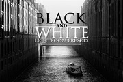 Black and White Lightroom Presets, an Action Add-On by Preset Perfect (Thumbnail 1 of 4)