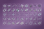 Abstract Chrome 3D Icon Pack, an Object 3D Model by Haps Space (Thumbnail 4 of 4)