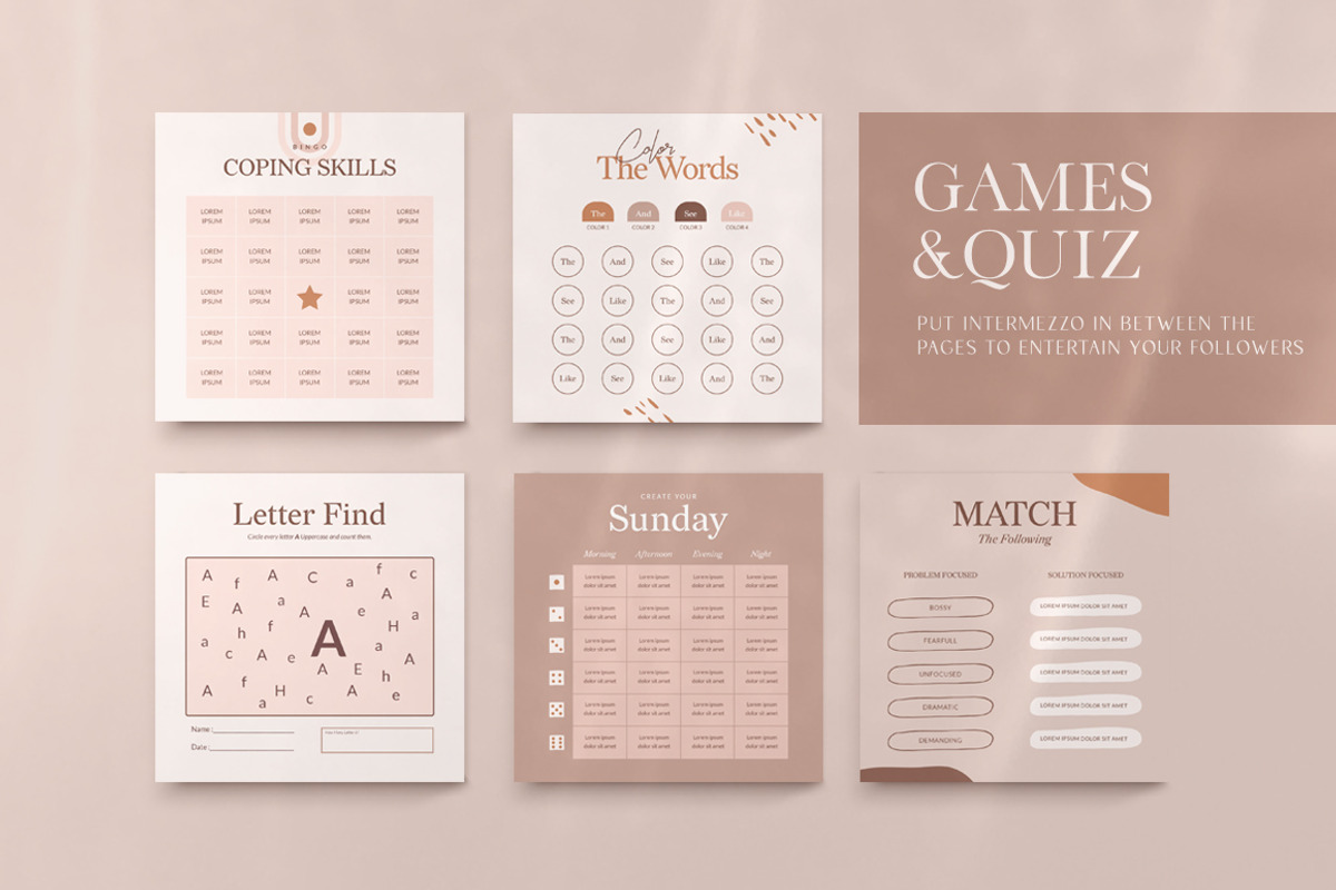 Wellness Instagram Creator CANVA PS, a Social Media Template by Eviory (Photo 29 of 48)