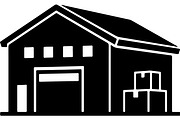 Warehouse and industrial building, a Decorative Illustration by jahid234 (Thumbnail 4 of 13)
