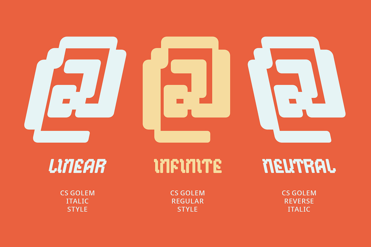 CS Golem – Pixel Font, a Sans Serif Font by Craft Supply Co. (Photo 4 of 8)