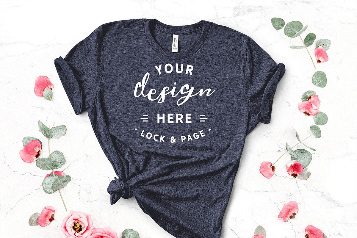 Bella Canvas T-Shirt Mockup Bundle, a Shirt Mockup by lock and page (Photo 81 of 85)