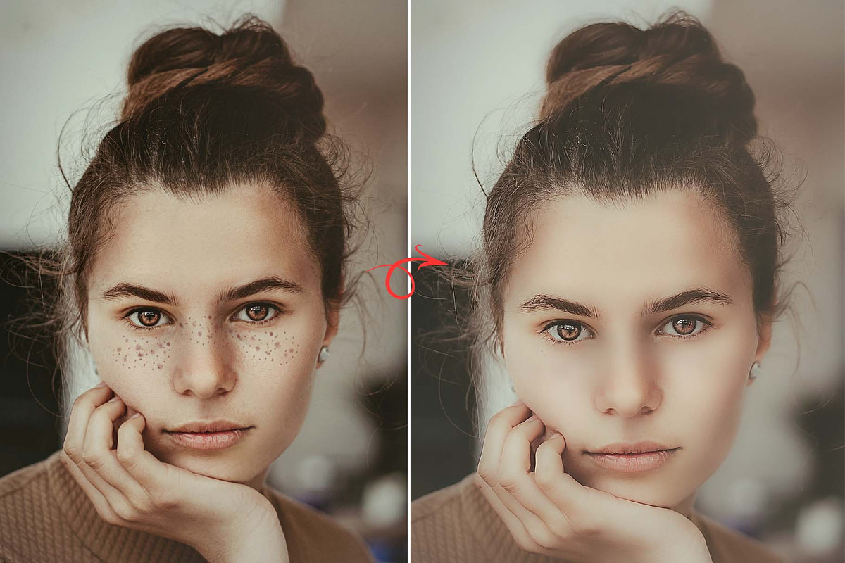 Skin Retouching Photoshop Action, an Action Add-On by MRI STUDIO (Photo 10 of 13)