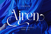 Airen || Elegant Classy Serif Font, a Serif Font by Ermedia Studio (Thumbnail 1 of 10)