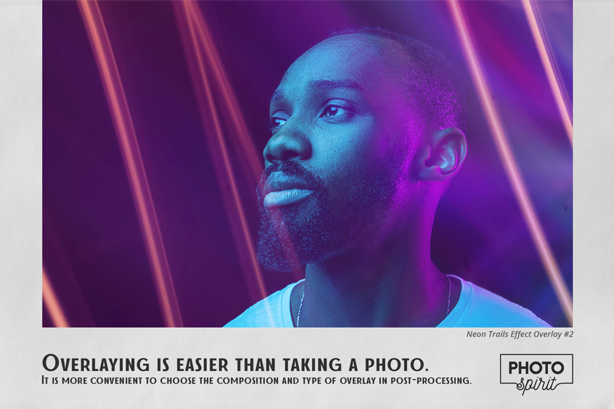 Neon Trails Overlays Effect, an Action Add-On by PhotoSpirit (Photo 2 of 8)