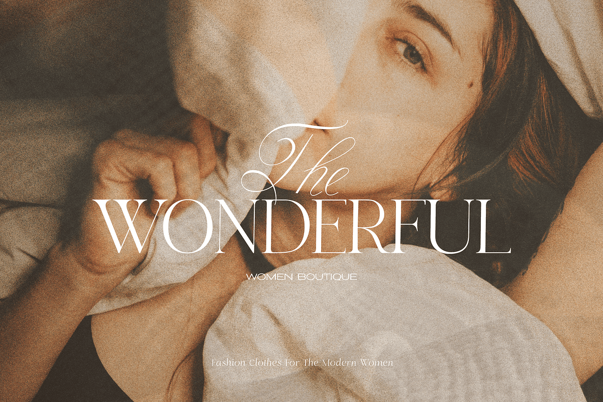 Aesthetic Serif & Script Font Duo, a Serif Font by elvinova (Photo 7 of 10)