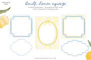 Amalfi Lemon Squeeze Grandmillenial, a Food Illustration by Essem Creatives (Thumbnail 2 of 8)