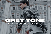 Cinematic Grey Tone Video Lut, a Preset Add-On by ASDF Graphics (Thumbnail 1 of 2)