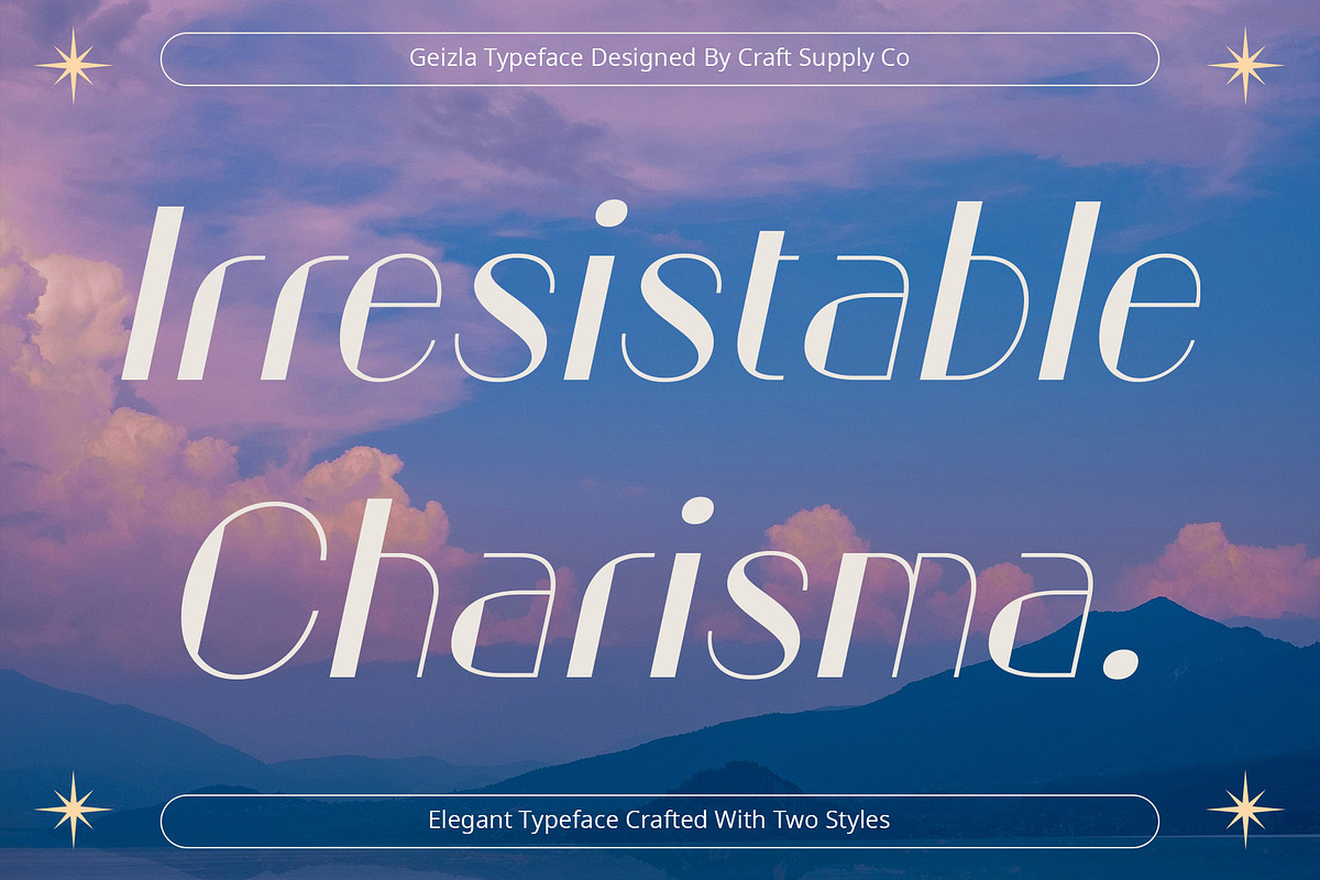 Geizla – Modern Sans Serif, a Sans Serif Font by Craft Supply Co. (Photo 2 of 8)