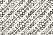Interwoven Seamless Patterns Set, a Pattern Graphic by Curly_Pat (Thumbnail 5 of 5)