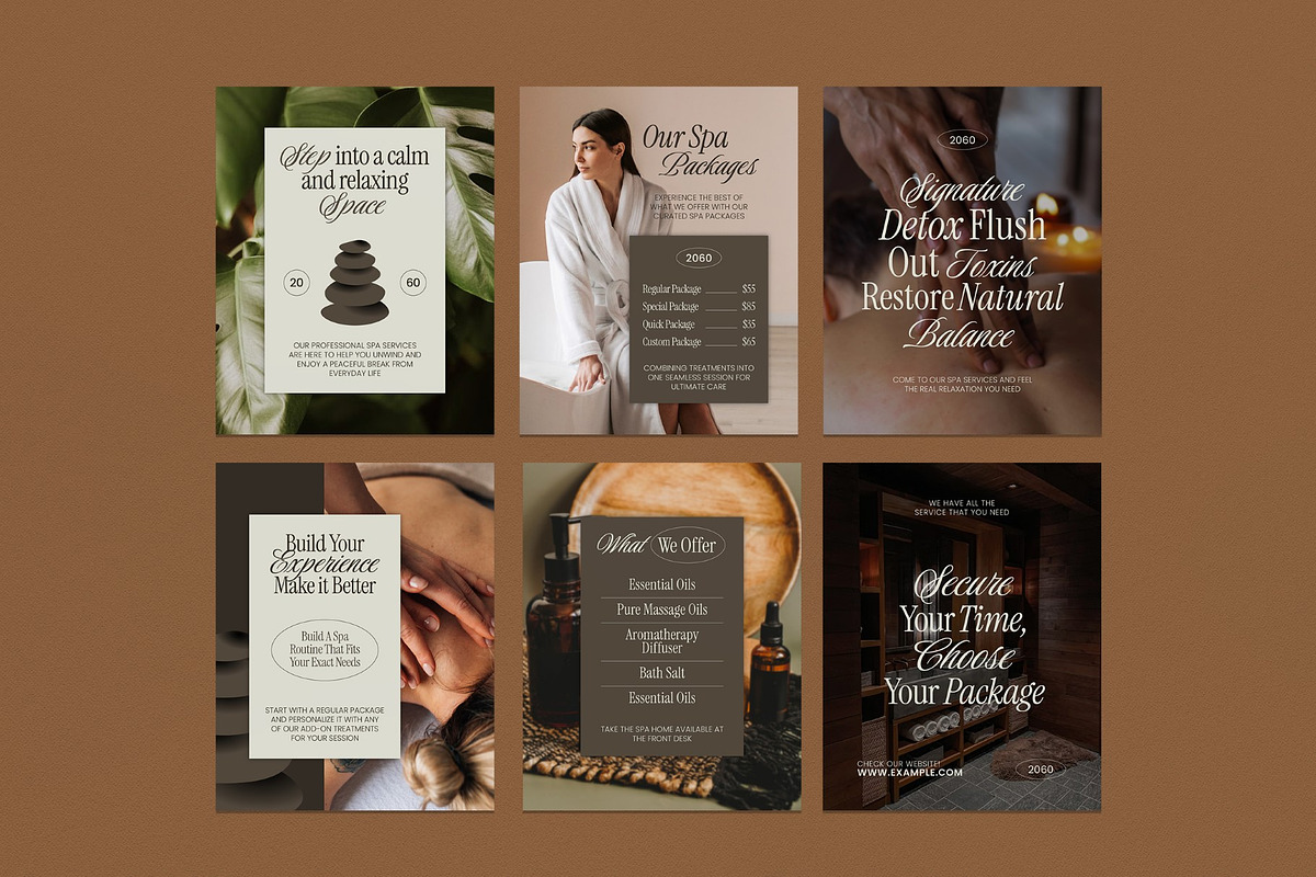 Spa Instagram Template, a Social Media Template by graphicook (Photo 2 of 3)