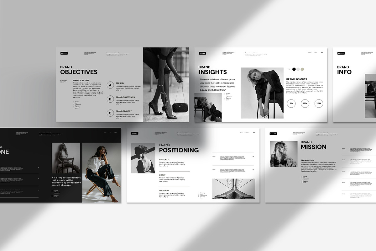 Brand Strategy Presentation Template, a Presentation Template by Alvi-Studio (Photo 6 of 7)