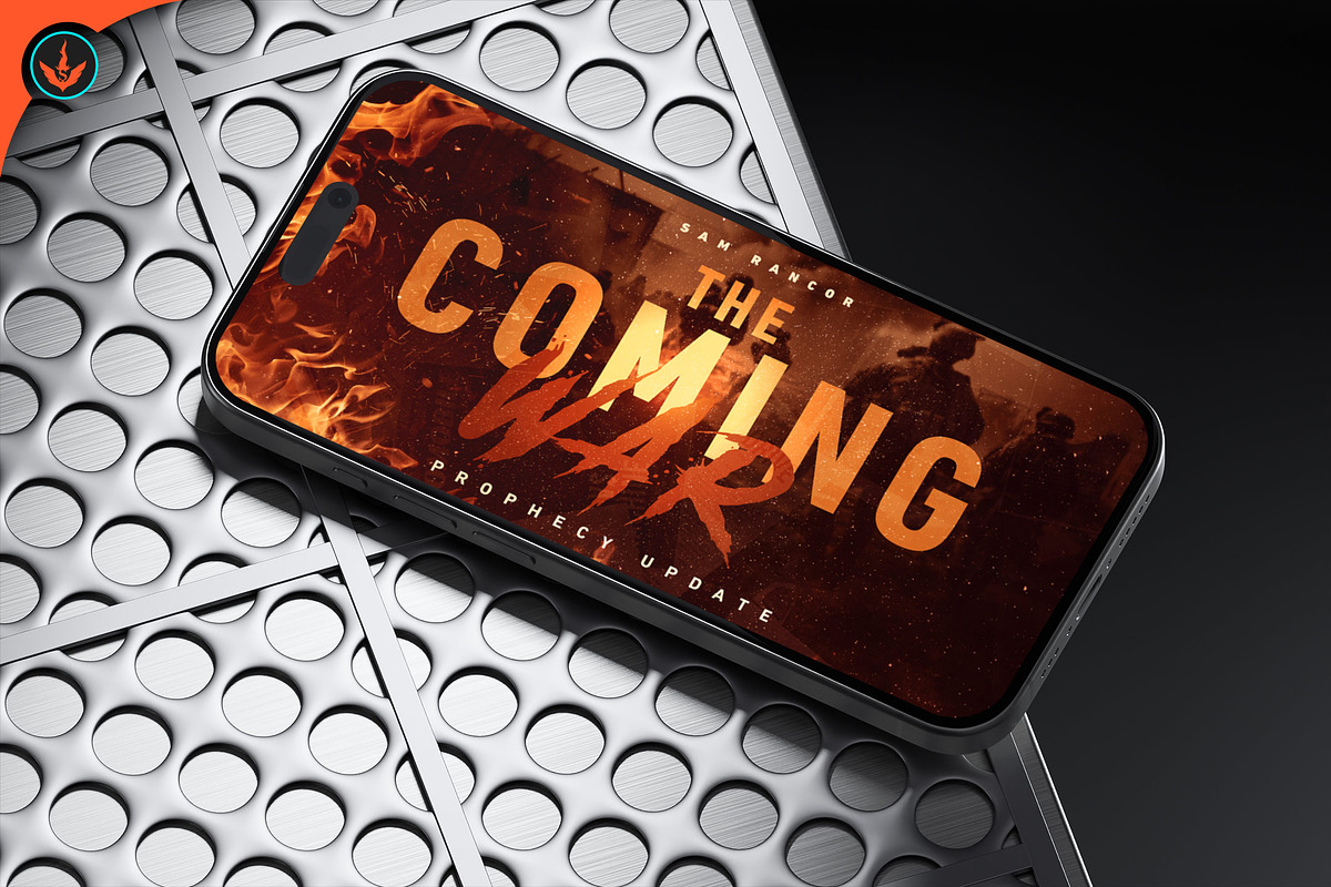 Coming War YouTube Video Thumbnail, a Social Media Template by SeraphimChris (Photo 3 of 3)