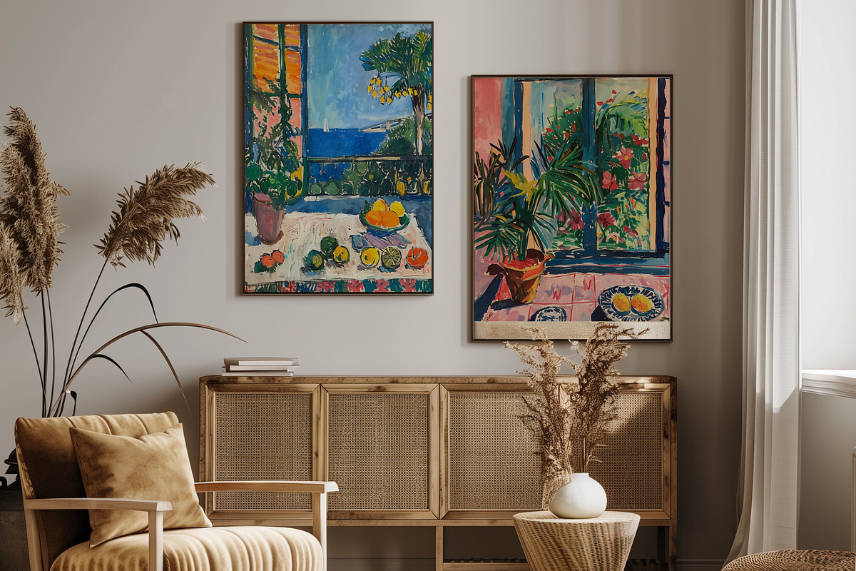 Poster gallery. Matisse 91, a Decorative Illustration by Chikovnaya (Photo 12 of 16)