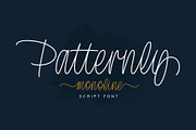 Patternly | Monoline Script, a Script Font by Lemonthe (Thumbnail 1 of 9)