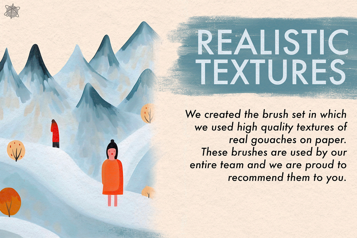 Procreate Gouache Brushes Studio, a Brush Add-On by Nuclear Brushes (Photo 2 of 8)