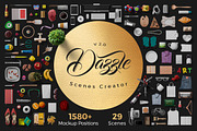 Dazzle - Scene Creator Bundle, a Books & Magazine Mockup by ZippyPixels (Thumbnail 1 of 28)