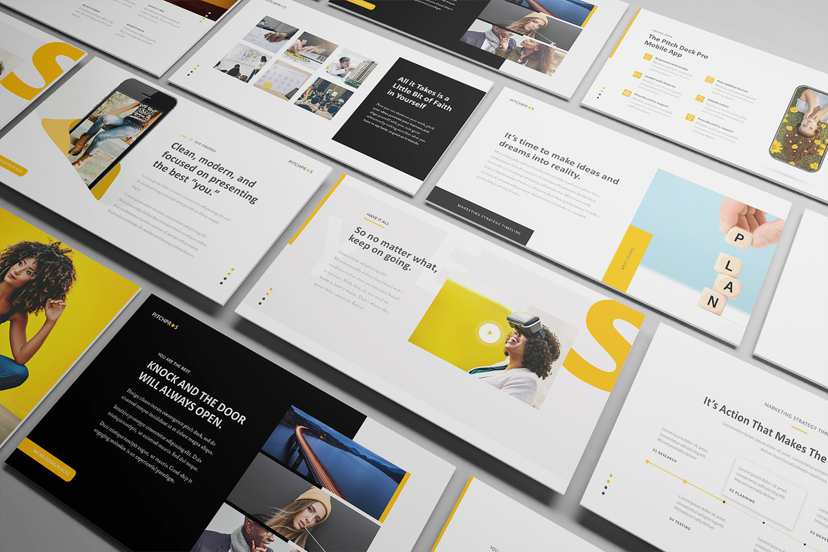 Crisp – Clean and Modern PowerPoint, a Presentation Template by Bryant Design (Photo 1 of 6)