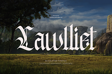 Lawlliet | Blackletter Typeface