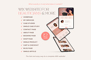 Beauty Salon Wix Website Template, a Wix Template by vectorocean (Thumbnail 3 of 11)