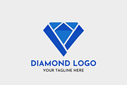 Diamond Logo Design Luxury Crystal, a Branding & Logo Template by Megafox Studio (Thumbnail 2 of 2)