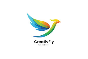 Colorful Bird Logo Design, a Branding & Logo Template by Walldecorated
