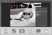 Formula Car Cockpit PSD, an Advertising Mockup by Bruno's Shop (Thumbnail 2 of 3)