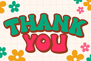 Rainbow Night is a retro groovy font, a Handwritten Font by Brown Cupple (Thumbnail 6 of 6)