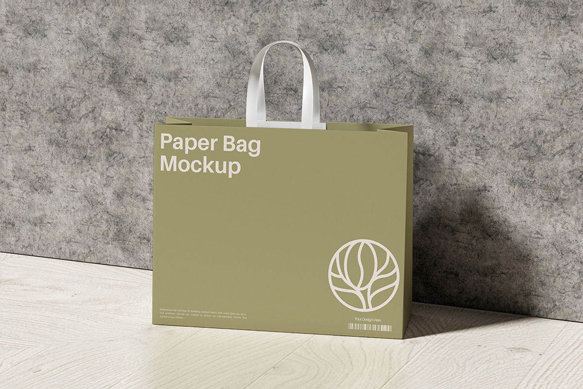 Paper Bag Mockup, a Product Mockup by Design Source_ (Photo 2 of 4)