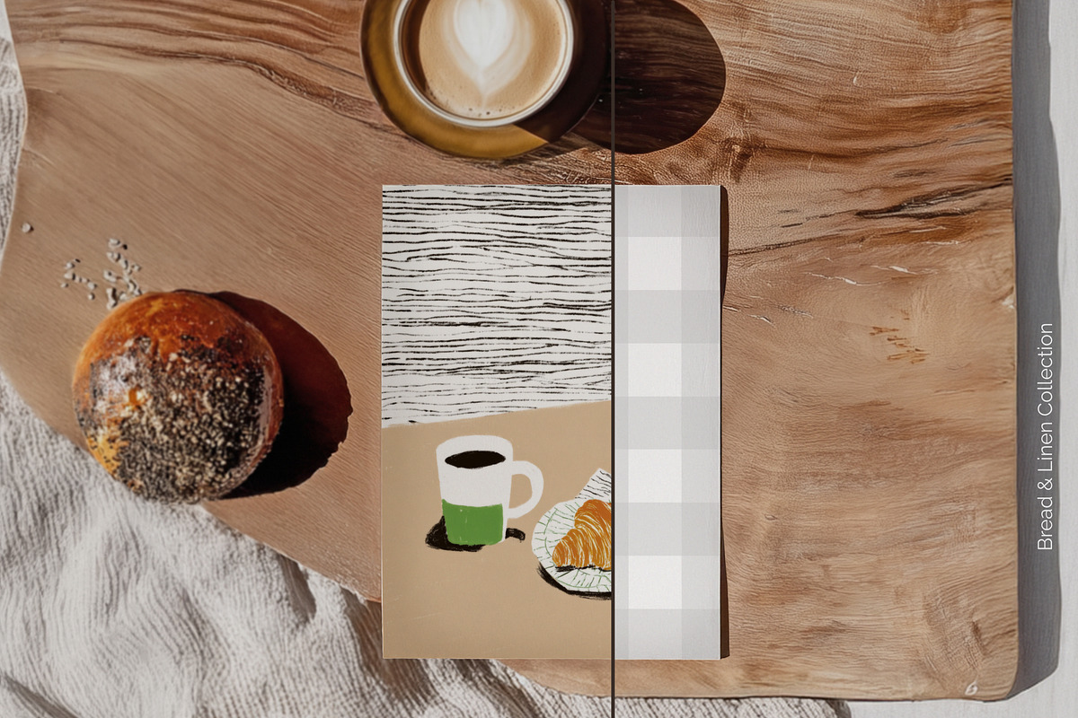 Bread & Linen – Card & Frame Mockups, a Household Mockup by NikiArts (Photo 8 of 12)