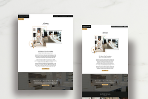 Wix Website Template Real Estate