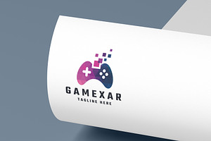 Gamexar Pro Logo Template, a Branding & Logo Template by Design_Planet