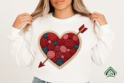 Yarn Crochet Valentine Heart Png, an Illustration by Craft Nest (Thumbnail 7 of 7)