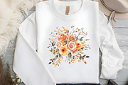 Bouquet of Tied Roses - Boho - Clipa, an Illustration by DreamCafeArt (Thumbnail 4 of 5)
