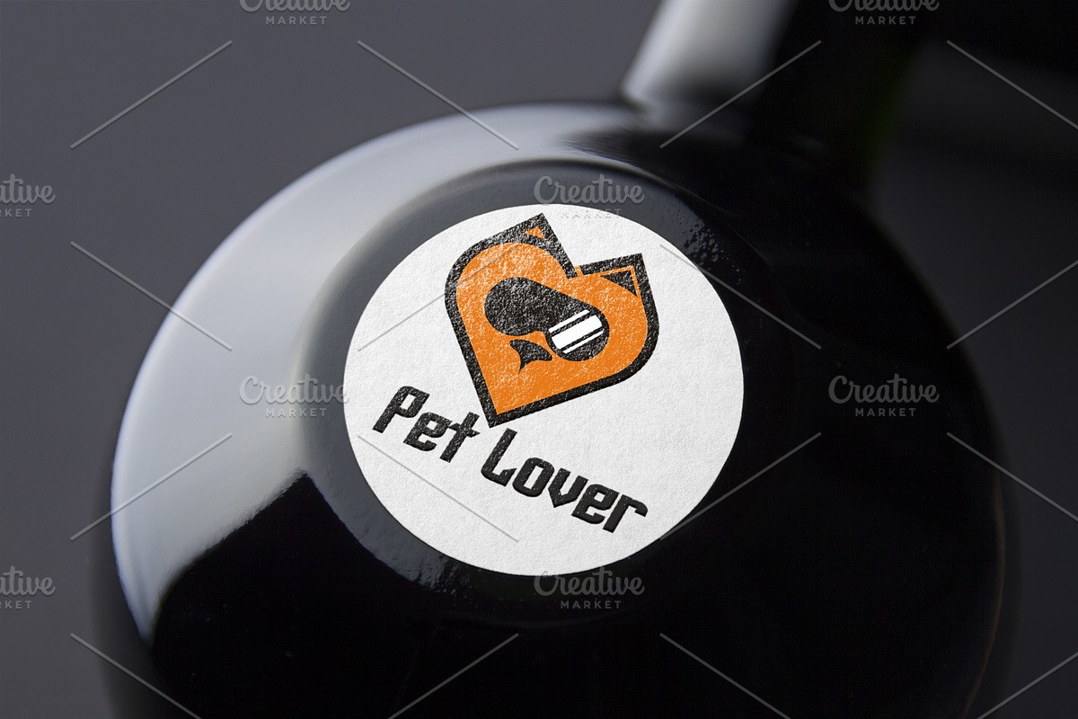 Pet Lover Logo Template, a Branding & Logo Template by Raj Shop (Photo 4 of 5)