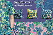 NEON ORCHID seamless patterns, a Pattern Graphic by ANAKOTO (Thumbnail 11 of 18)
