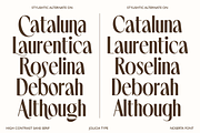 Noserta | Modern Sans, a Sans Serif Font by Jolicia Type (Thumbnail 7 of 14)