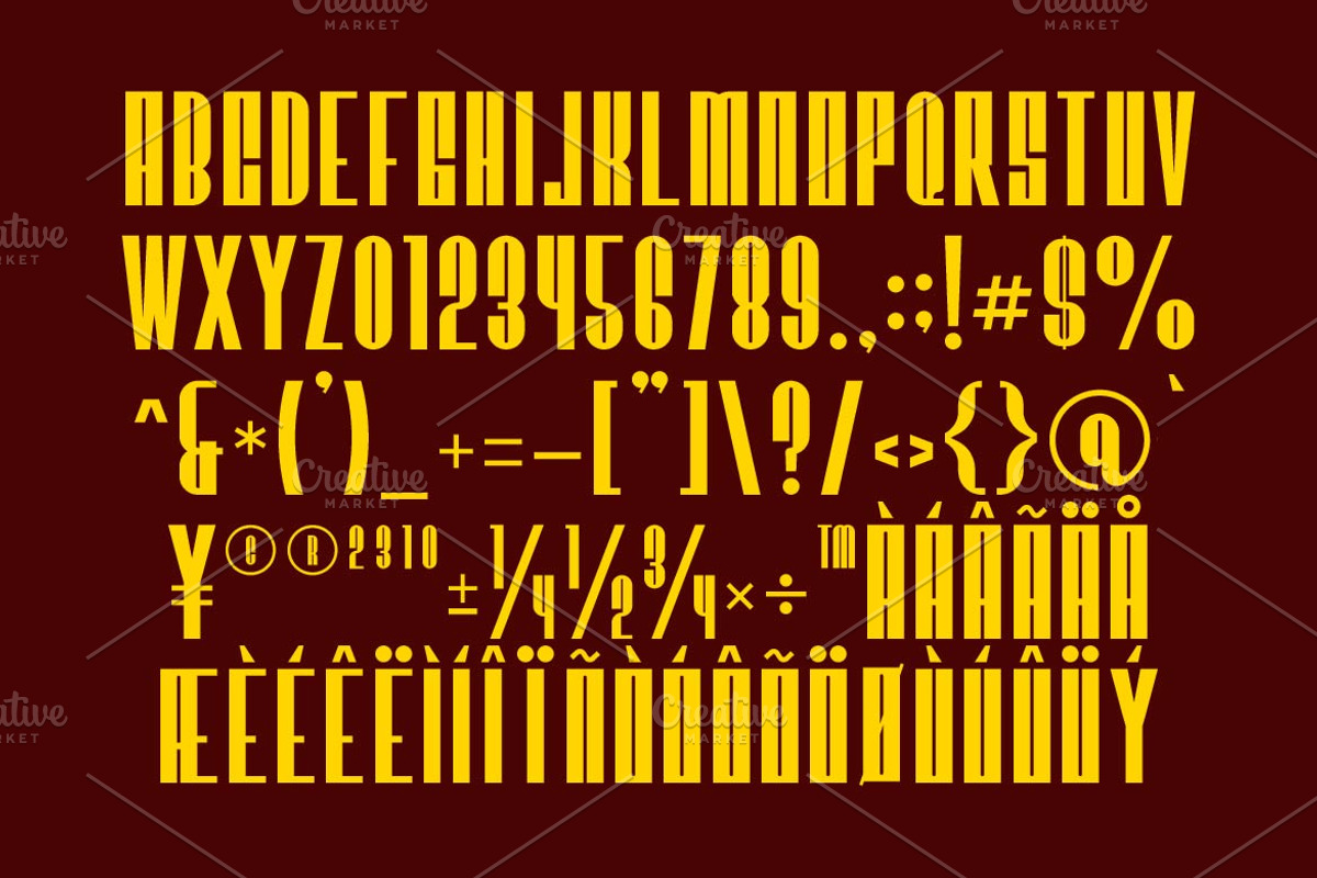 Nathouse Condensed Strong Font, a Sans Serif Font by Artiveko (Photo 2 of 8)