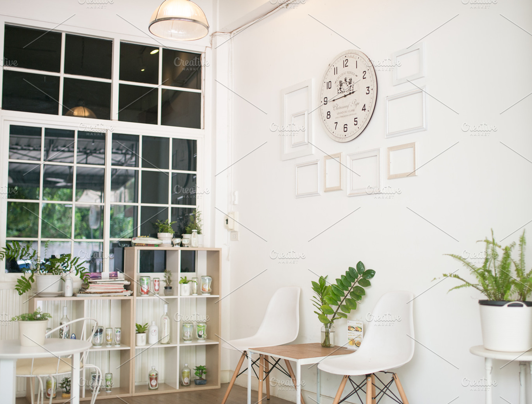 living room interior, a Photo by Looker_Studio