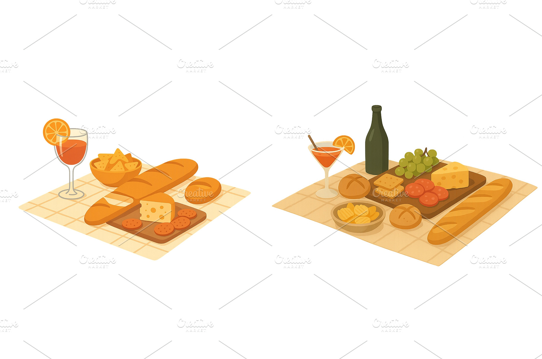 Enjoying a delightful spread of, a Food & Drink Photo by ZinetroN
