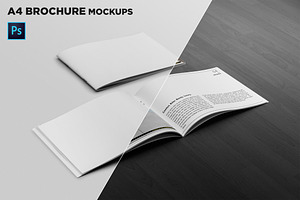 Landscape Brochure Mockups