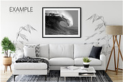 Frames & Walls Mockup Bundle - 5, a Print Template by Yuri-U (Thumbnail 6 of 31)