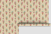Retro Fruit Pinup Seamless Patterns, a Pattern Graphic by one-touch (Thumbnail 15 of 17)