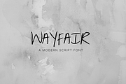 Wayfair - Modern Script Font - SALE, a Script Font by blackdahliapress (Thumbnail 2 of 4)