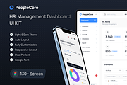 PeopleCore - HR Management Dashboard, an UI Kit Template by MUIs (Thumbnail 1 of 7)