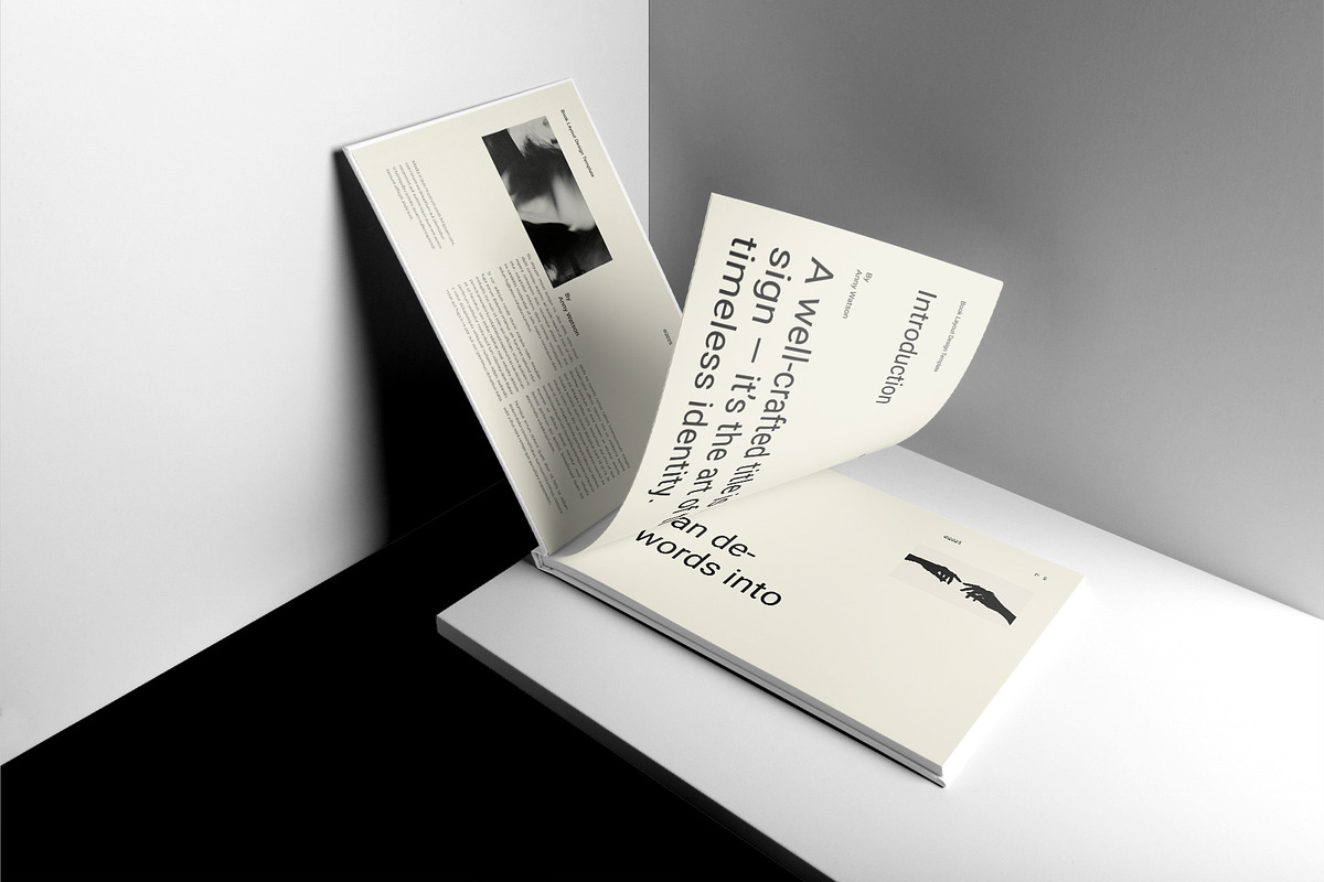 Book Title Layout Design Landscape, a Magazine Template by DesignCrest (Photo 4 of 15)