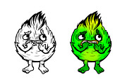 Joyful & Scary Monsters, an Illustration by NadyaKo (Thumbnail 12 of 13)
