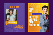 International Youth Day Canva Flyer, a Flyer Template by Attype (Thumbnail 3 of 5)