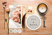 Botanical Moodboard Scene Creator, an Advertising Mockup by Eclectic Anthology (Thumbnail 3 of 14)