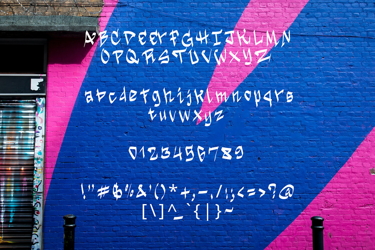 Street Foods - Graffiti Font, a Handwritten Font by BeadyLab (Photo 2 of 8)